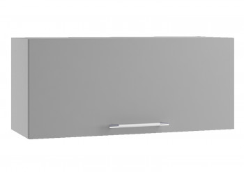 Ройс ПГ 800 Шкаф верхний горизонтальный (Графит софт/корпус Серый) в Северном - severnoe.mebel54.com | фото