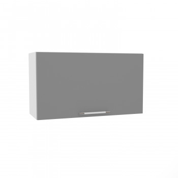 Ройс ВПГ 800 Шкаф верхний горизонтальный высокий (Графит софт/корпус Серый) в Северном - severnoe.mebel54.com | фото